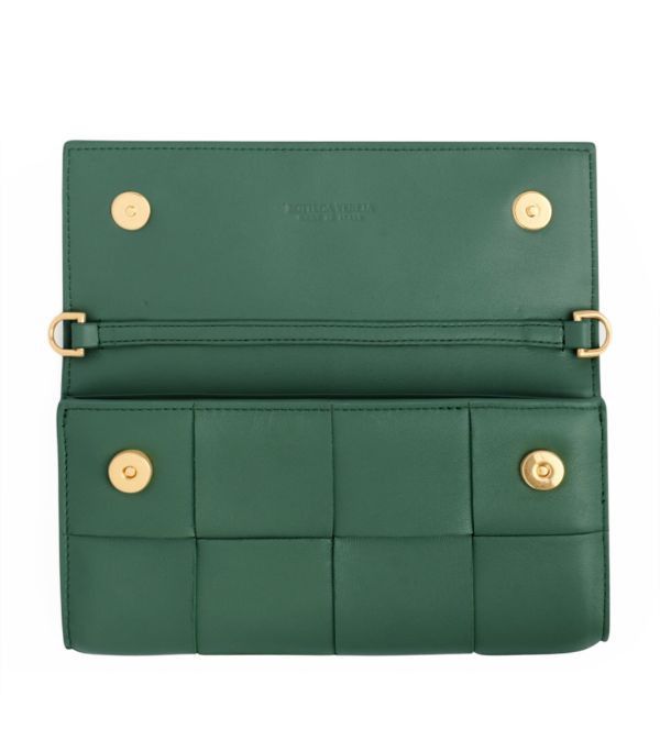 Bottega Veneta o1loc1c0824 Size: OS / Wallet in Chain in Green Size ONE SIZE - 2 Thumbnail