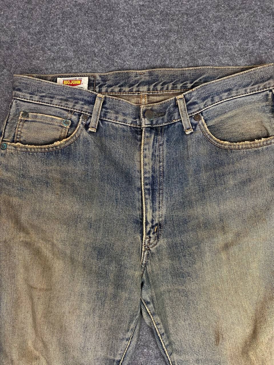 Big John vintage big john rusty distressed denim nice design Size US 34 / EU 50 - 9 Thumbnail