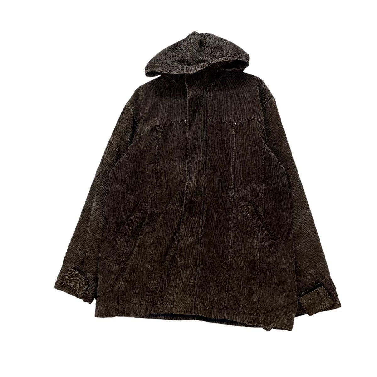 In The Attic × Japanese Brand Japanese Brand In The Attic Corduroy Hooded Jacket Size US M / EU 48-50 / 2 - 2 Thumbnail
