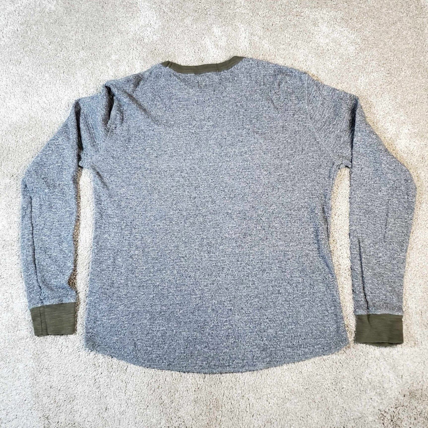 Lucky Brand Lucky Brand Strong Boy Thermal Men’s M Cotton Pullover Multicolor Knit Sweatshirt Men Size US M / EU 48-50 / 2 - 4 Thumbnail