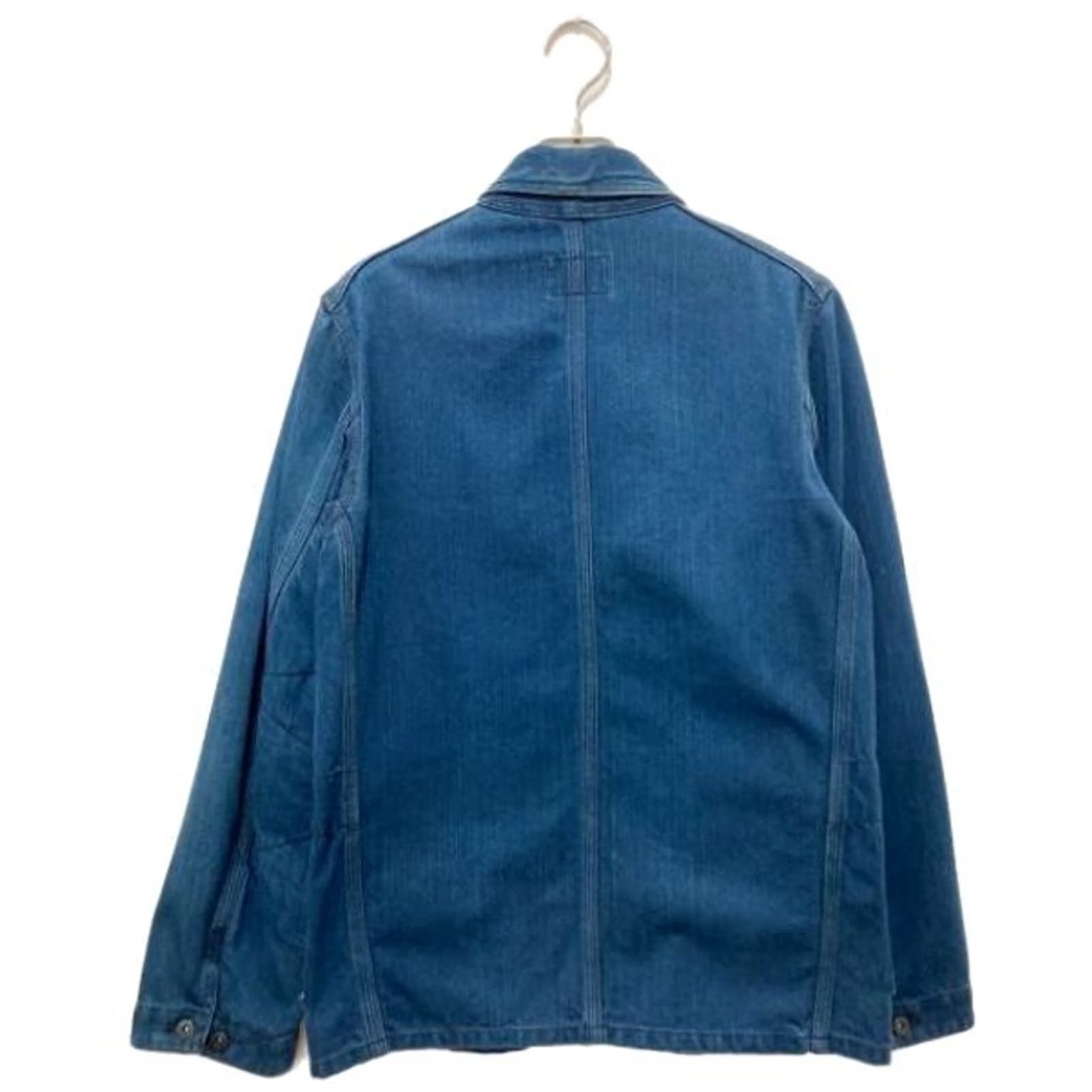 Engineered Garments ENGINEERED GARMENTS WORK JACKET CHORE COAT MEN INDIGO COTTON SIZE S USED Size US S / EU 44-46 / 1 - 2 Thumbnail