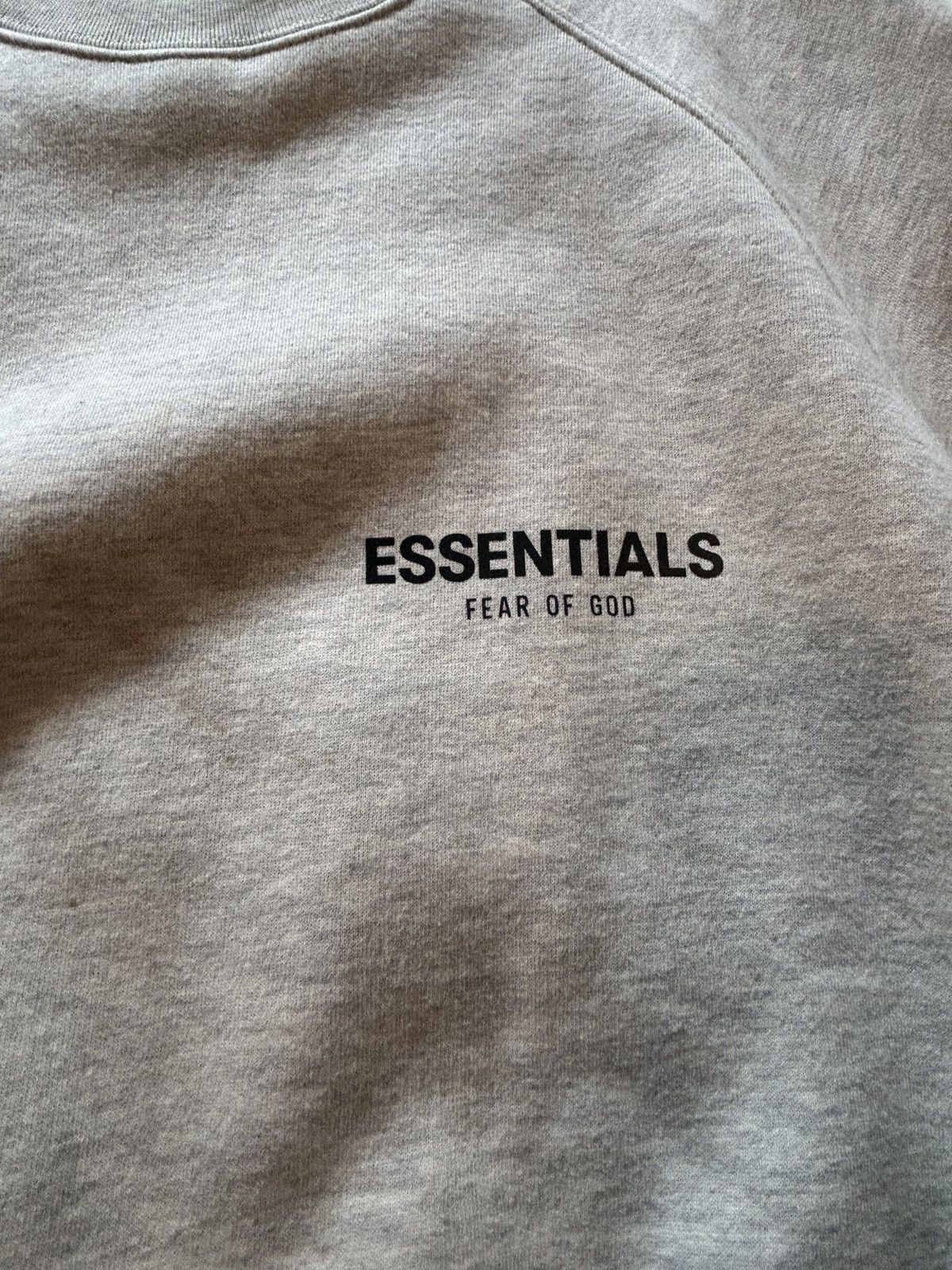Essentials × Fear of God Fear of God Essentials Crew Neck Grey Size M Size US M / EU 48-50 / 2 - 3 Thumbnail