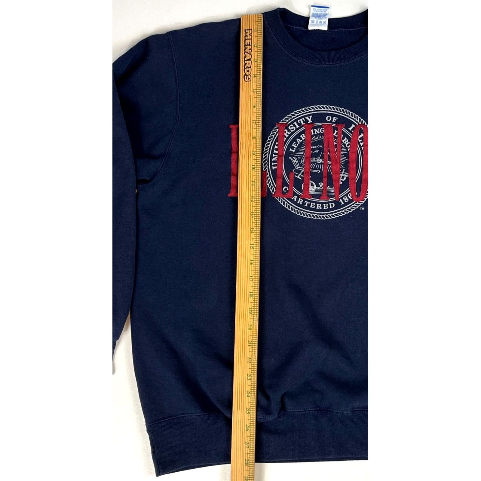 Champion VINTAGE Champion University of Illinois Sweatshirt XS XL Navy 90s College Crewneck Unisex Adults Sweatshirt Pullover Size US XL / EU 56 / 4 - 7 Thumbnail