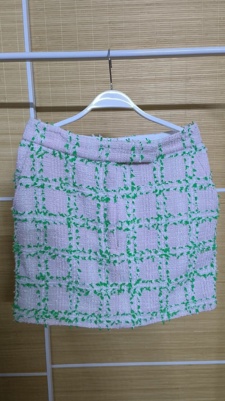 Thom Browne Thom Browne Pale pink checkered skirt Size 25" / US 0 / IT 36 - 5 Thumbnail
