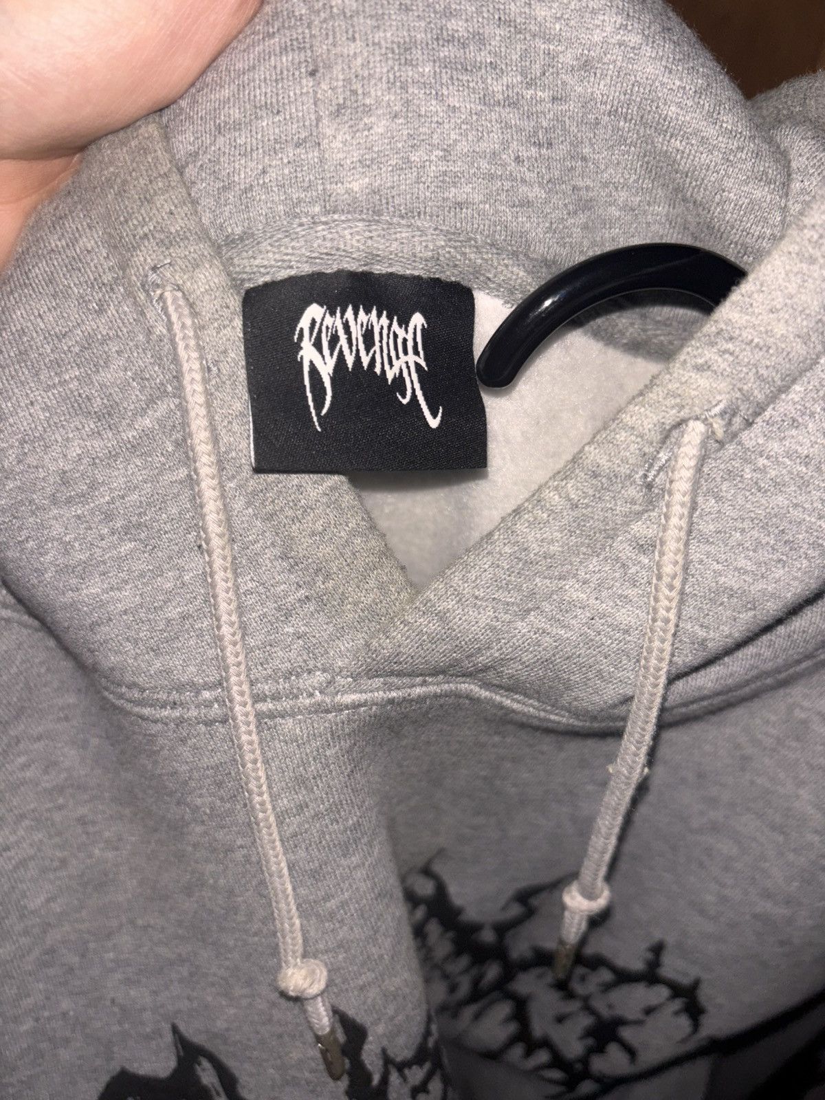 Revenge Revenge Grey Lightning Hoodie Size US M / EU 48-50 / 2 - 3 Thumbnail