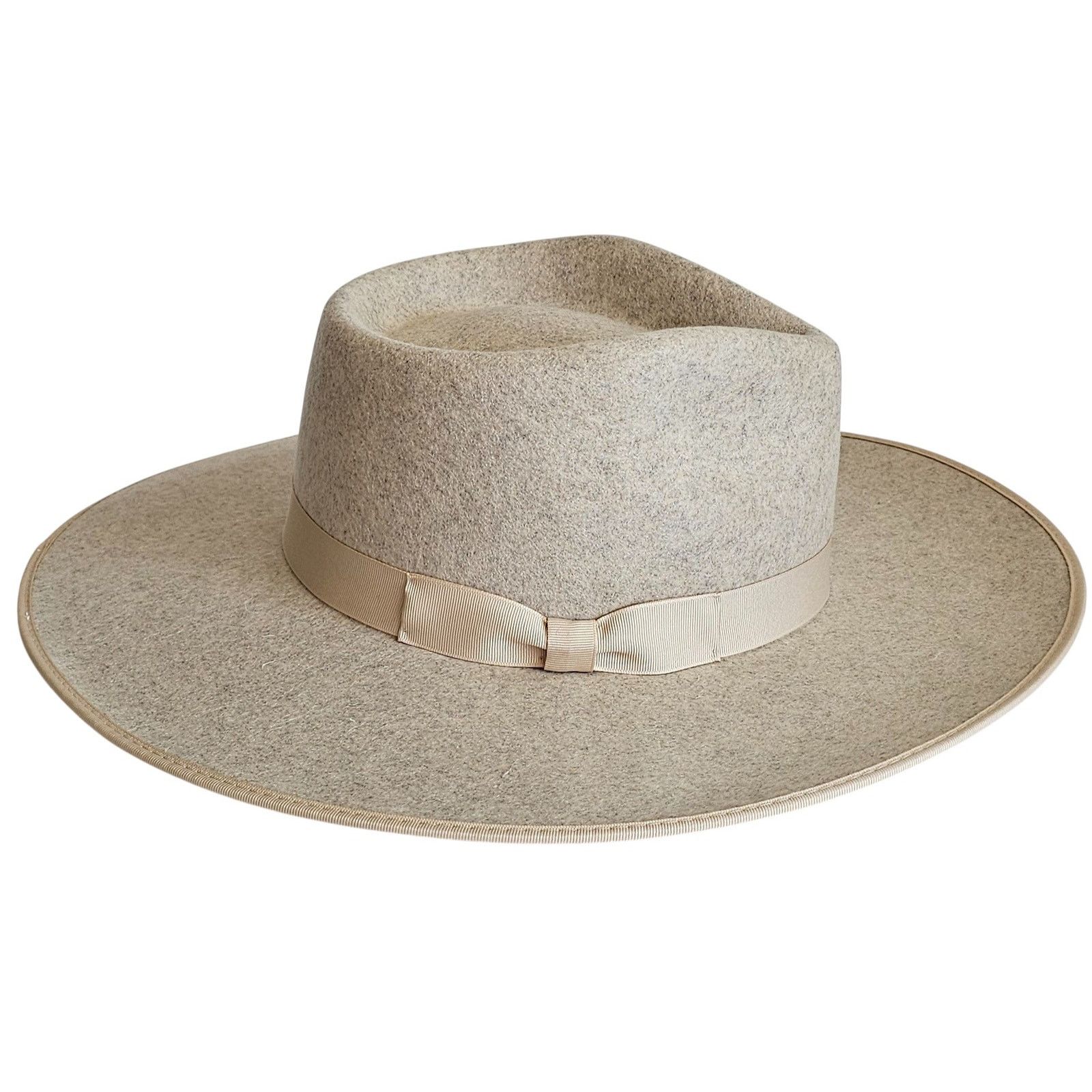 Lack of Color Lack of Color Carlo Speckled Grey Rancher hat (Ivory) Size ONE SIZE - 1 Thumbnail