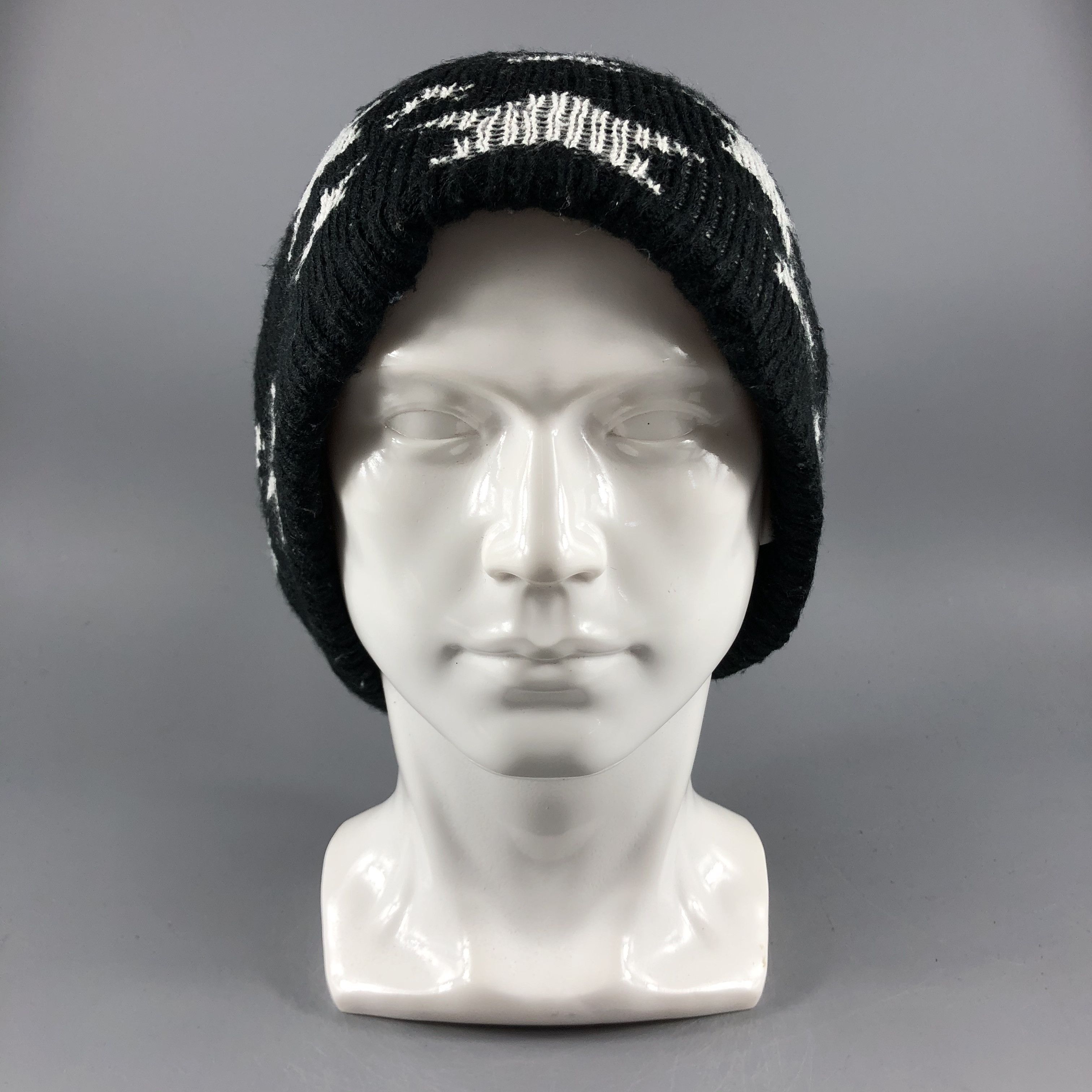 image of Vintage Unknown Hats Star Beanie Knit Snow Hat Snow Cap B483, Men's