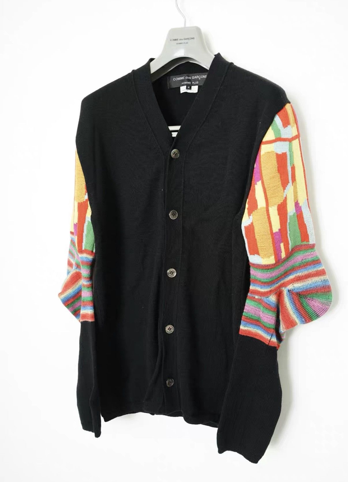 Comme des Garcons Homme Plus Comme des Garçons 16AW Armor Paneled Cardigan Size US M / EU 48-50 / 2 - 2 Thumbnail