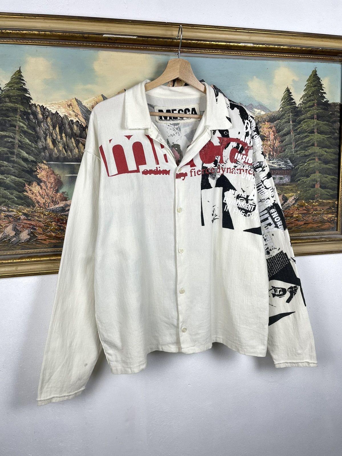 Affliction Affliction Avant Garde Y2k Vintage Shirt Cyber Opium Swag Size US XL / EU 56 / 4 - 4 Thumbnail