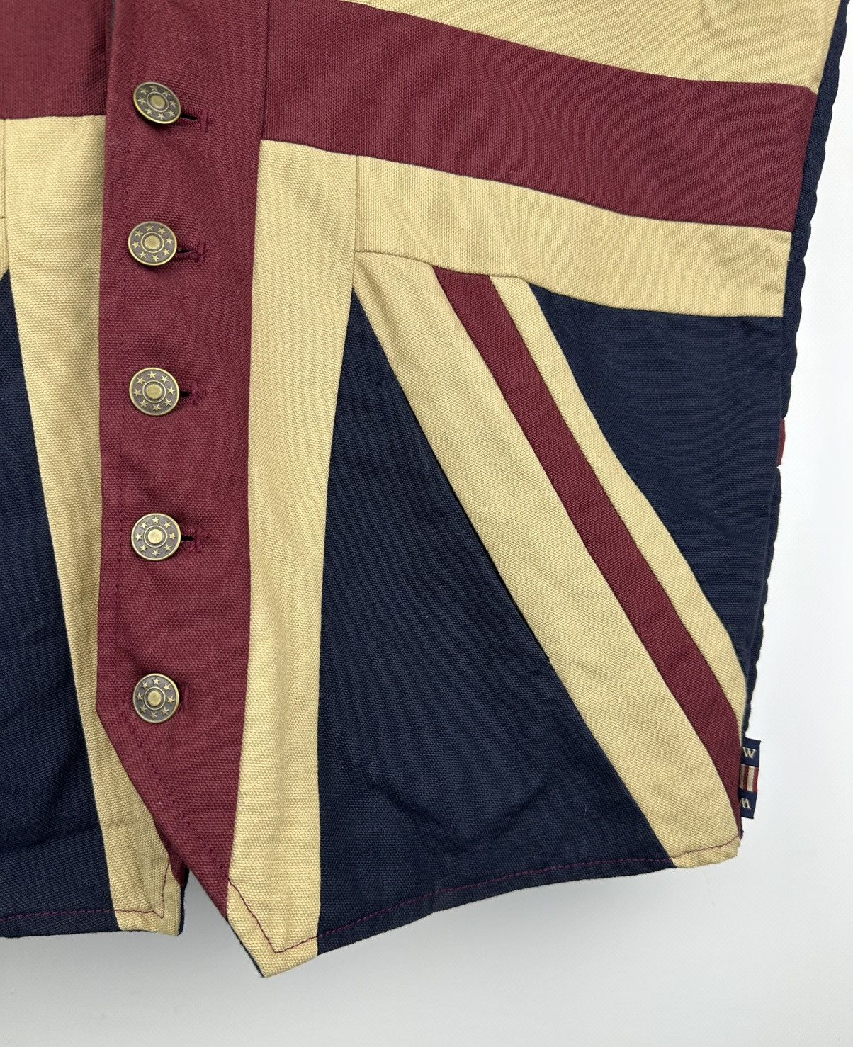 Other British Classic Vintage Union Jack Waistcoat Flag Vest XL Size US XL / EU 56 / 4 - 3 Thumbnail