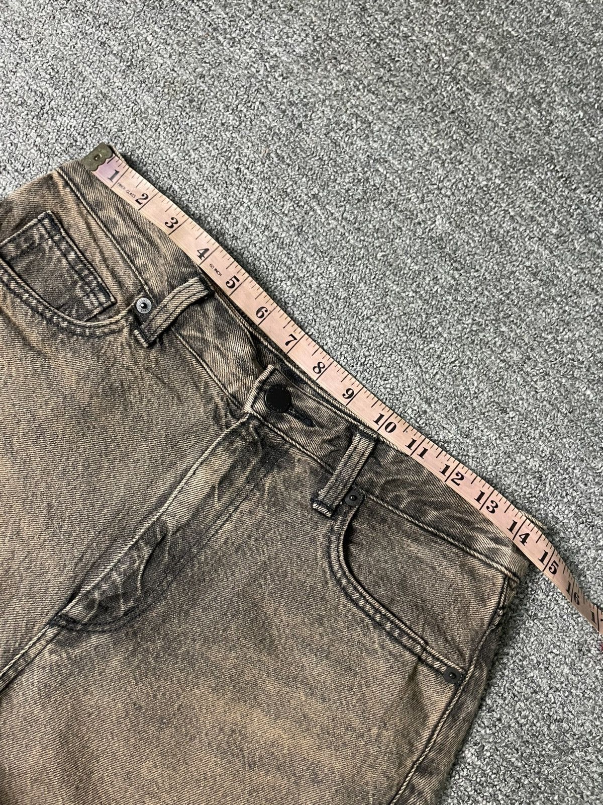 GU × Japanese Brand × Vintage Vintage GU Japanese Brand Barrel Leg Jeans (133) Size US 29 - 5 Thumbnail