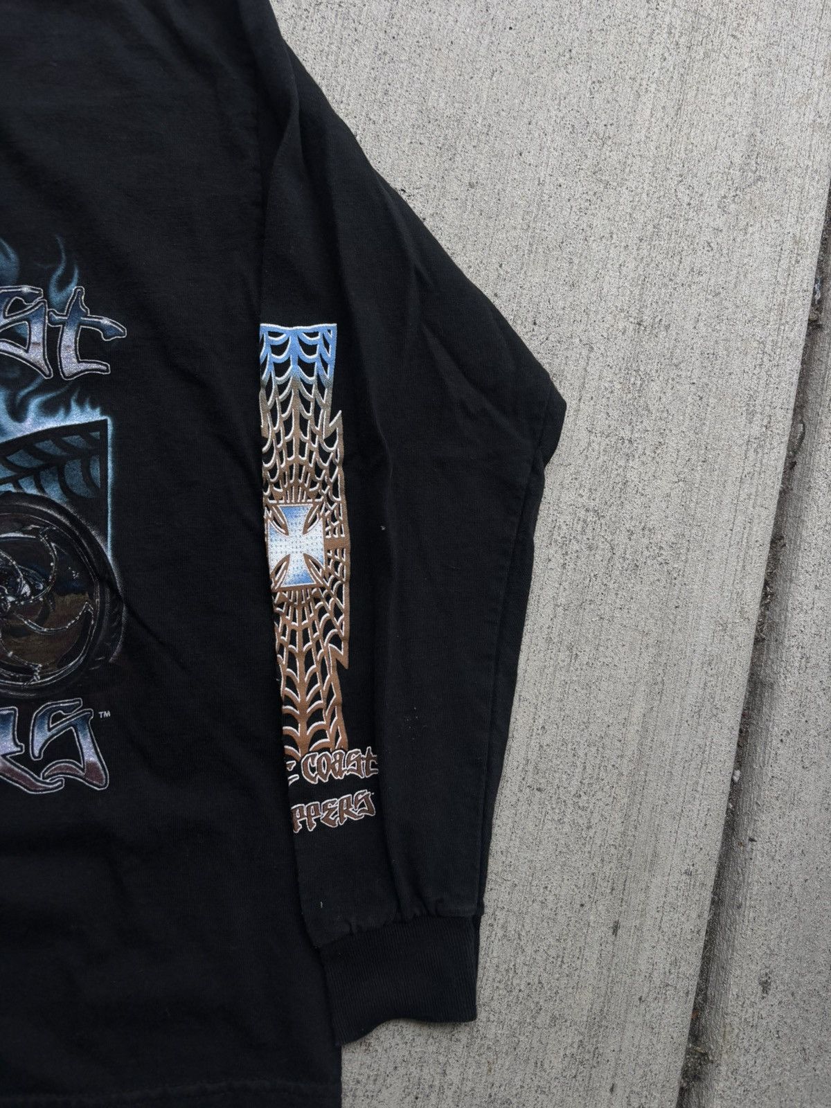 West Coast Choppers Rare spider web sleeve west coast choppers Size US S / EU 44-46 / 1 - 2 Thumbnail