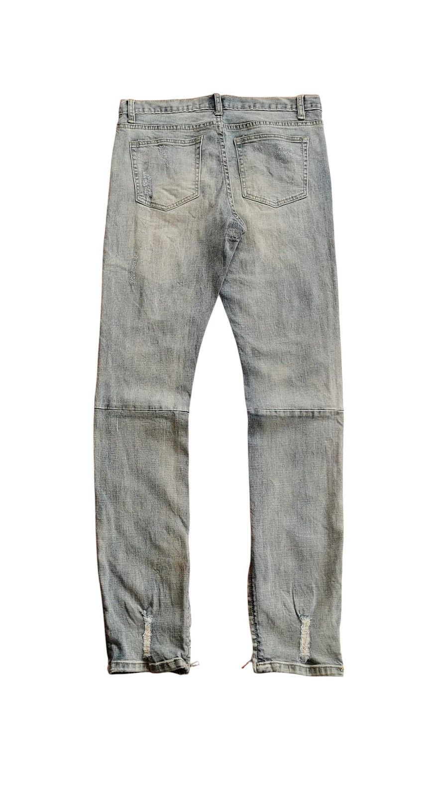 Japanese Brand Dress Volume The Destroyed Denim Lookalike Fear Of God Jeans Size US 31 - 7 Thumbnail