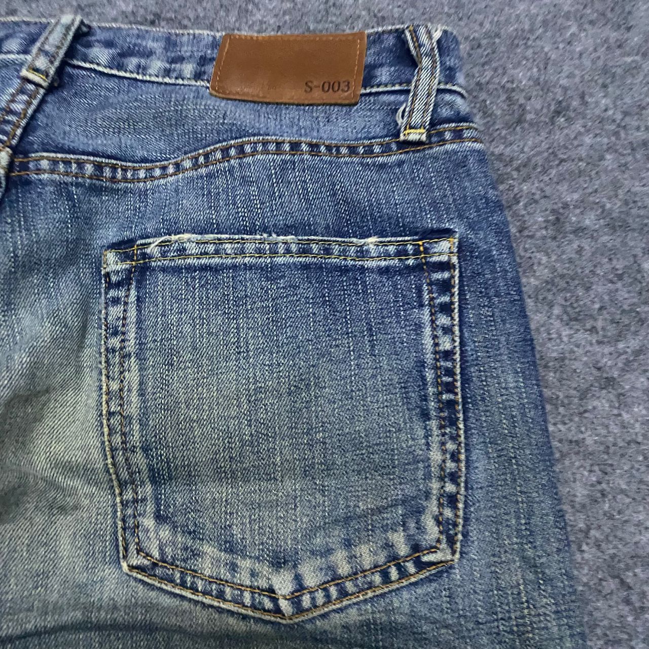 If Six Was Nine 💥Best Offer💥Vintage Uniqlo Original Basic Denim Size US 31 - 10 Thumbnail