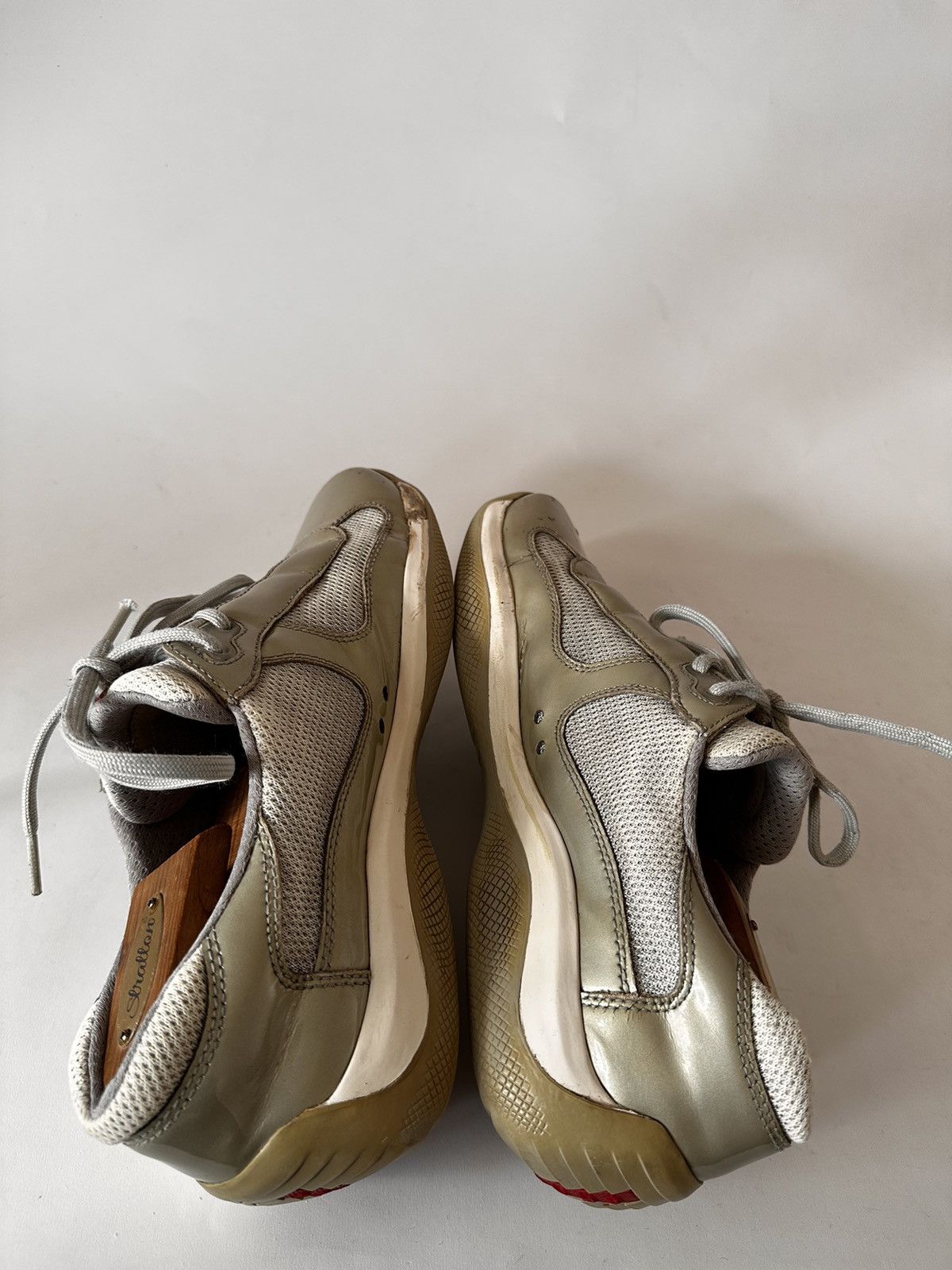 Prada Vintage Prada America’s Cup In Patent Leather And Fabric. Size US 8 / EU 41 - 5 Thumbnail