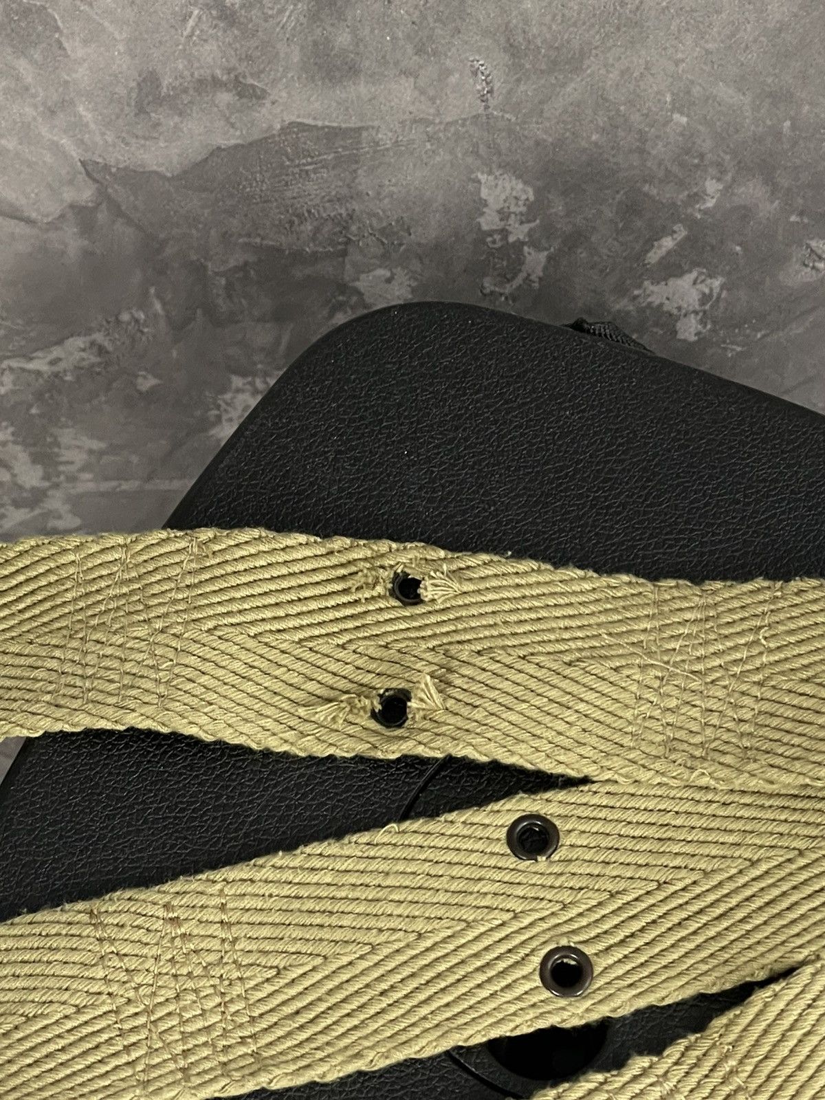 20471120 × Hysteric Glamour × Japanese Brand Vintage Y2K Japanese Brand Cotton Distressed Belt Size ONE SIZE - 4 Thumbnail