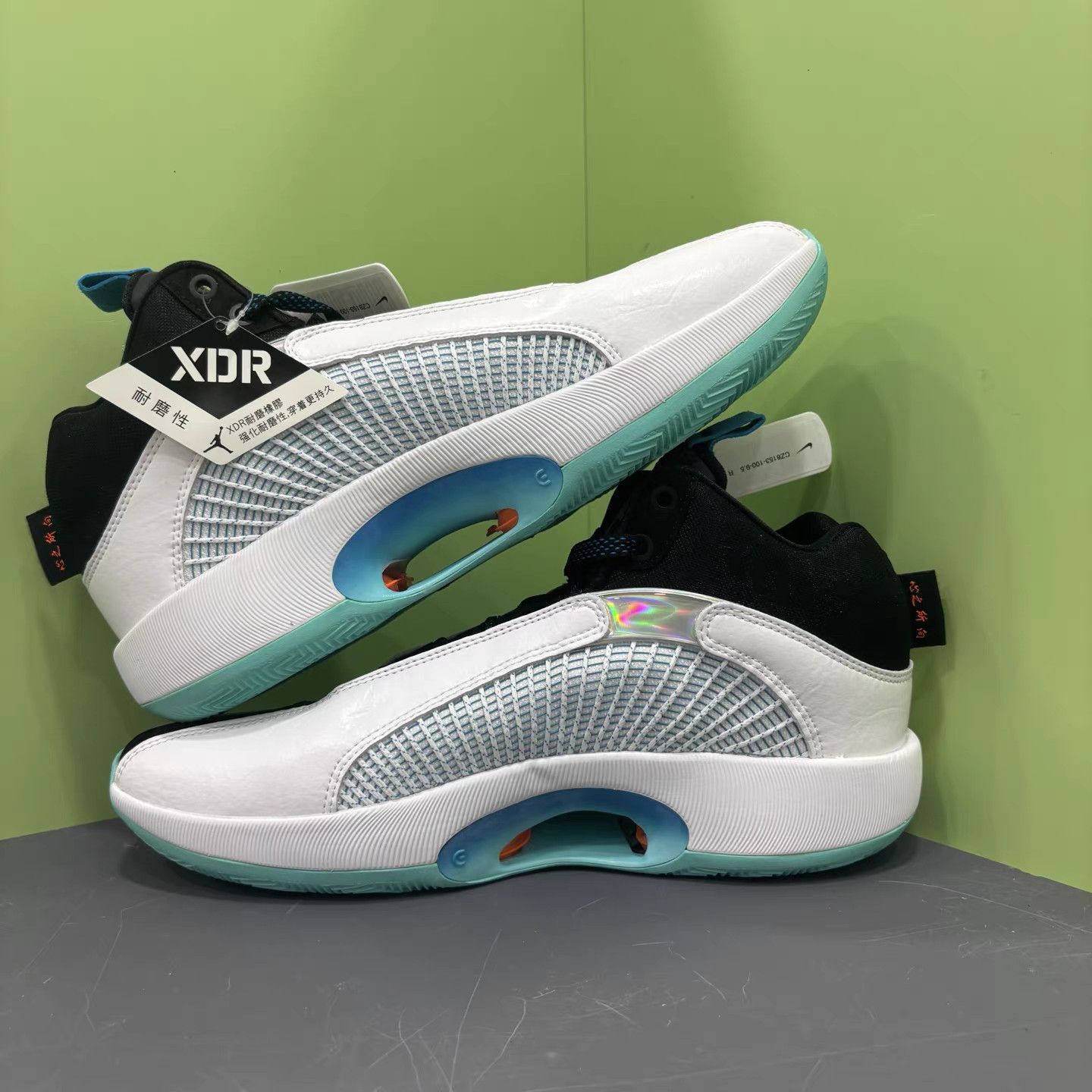 Jordan Brand Air Jordan "Morpho" Lake Green Basketball Shoes K15 Size US 10 / EU 43 - 5 Thumbnail