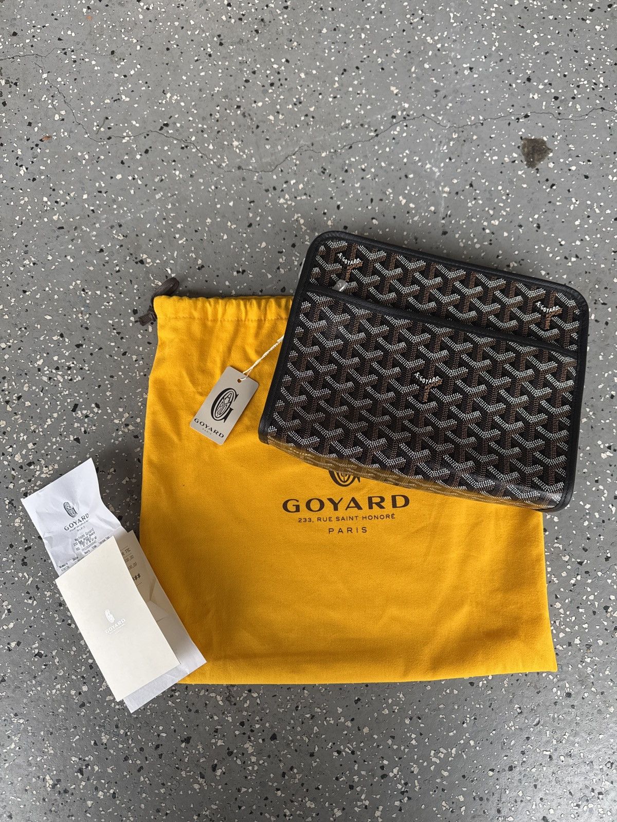 Goyard Black Goyard Jouvance Toiletry Size ONE SIZE - 1 Thumbnail