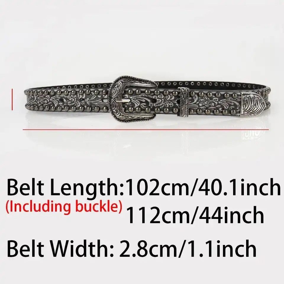 Japanese Brand Retro Carved Alloy Needle Buckle Size ONE SIZE - 4 Thumbnail