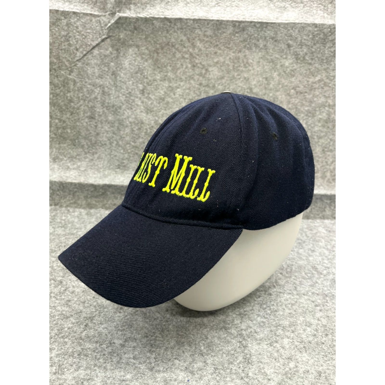 Zephyr VINTAGE Zephyr Hat Cap Baseball Adult XL Blue Knit Lightweight Stretch Bread Bakery Theme Mens Size ONE SIZE - 4 Thumbnail