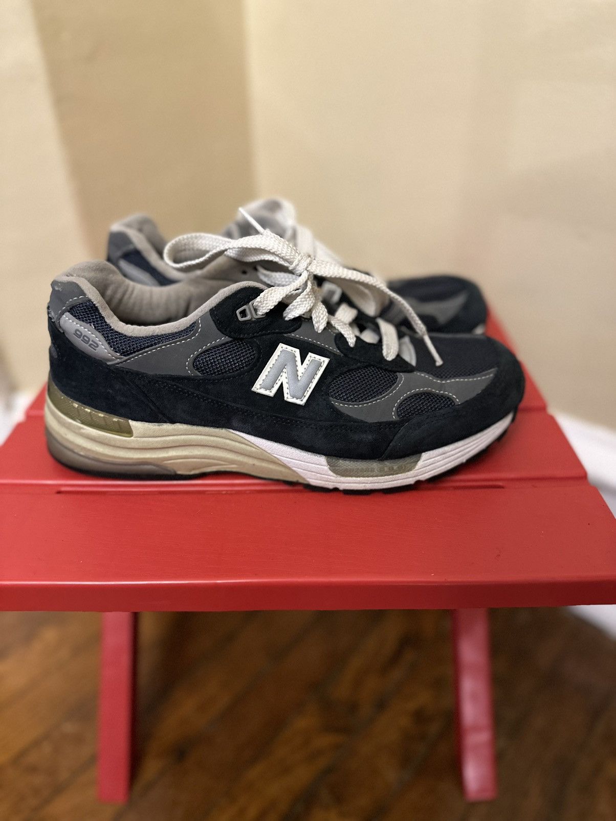 New Balance New Balance 992 Women's Sneakers Blue & Grey Size US 7.5 / IT 37.5 - 5 Thumbnail
