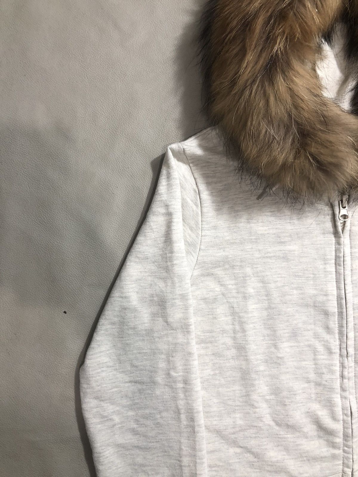Hysteric Glamour Japanese Distressed Fur Hoodie Zip ifsix lgb style Size US M / EU 48-50 / 2 - 4 Thumbnail