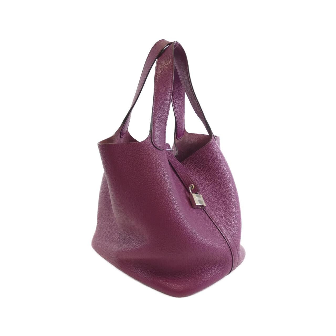 Hermes Hermes Picotin Lock Taurillon Maurice Bag Leather Handbag Y DUTY FREE for USA