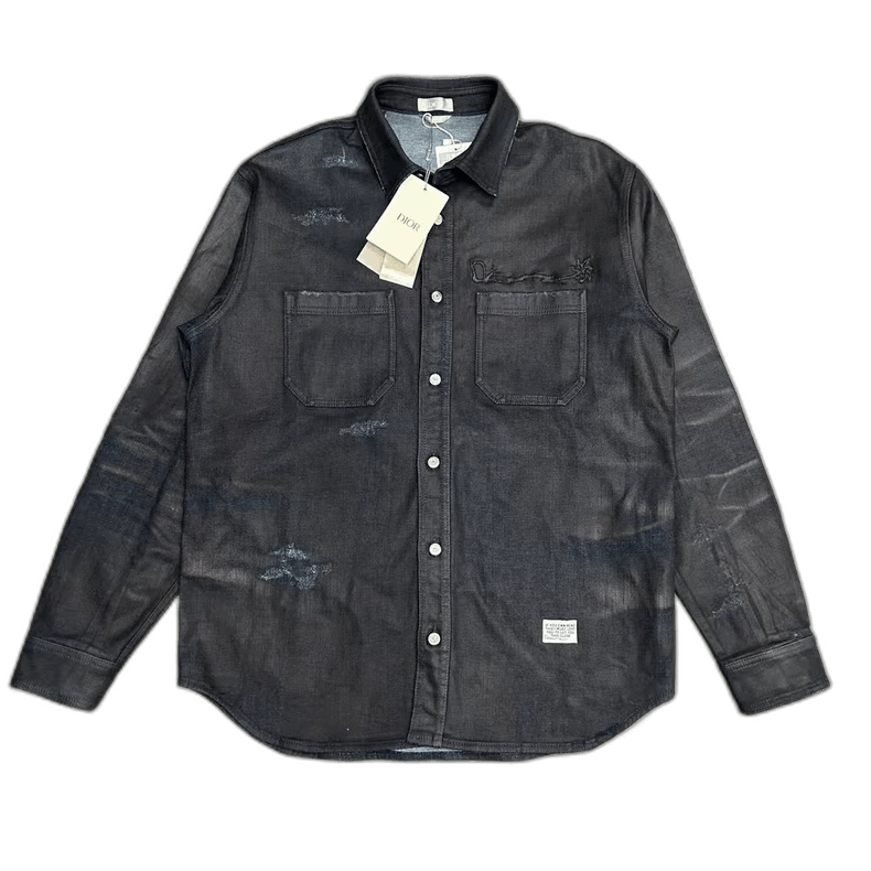 Dior New Dior Denim Jacket Collaboration 39 Size-2506 Size US M / EU 48-50 / 2 - 1 Thumbnail
