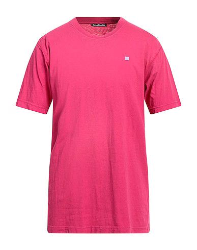 image of Acne Studios O1Mle0424 Eyck Fade Face T-Shirt In Pink, Men's (Size Small)