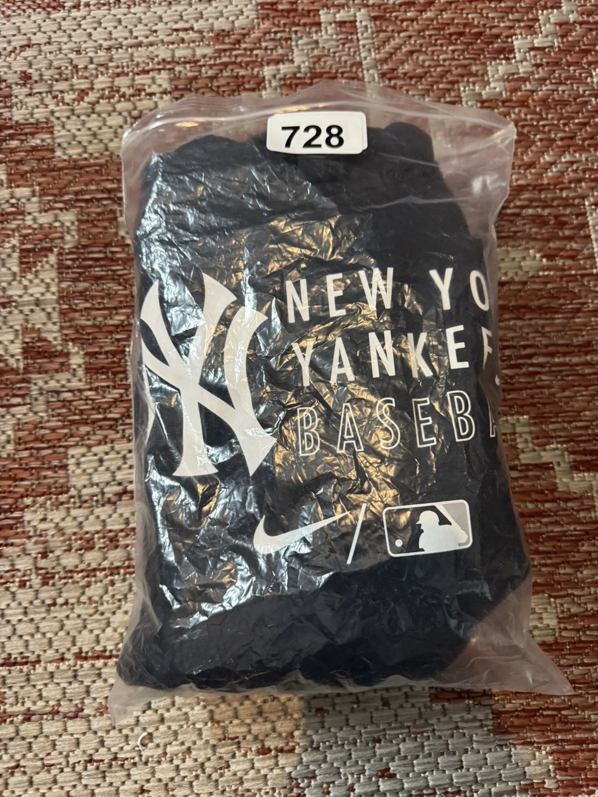 Nike New York Yankees Boys Warm up Jacket Sz M Navy MLB Size US XXS / EU 40 - 4 Thumbnail