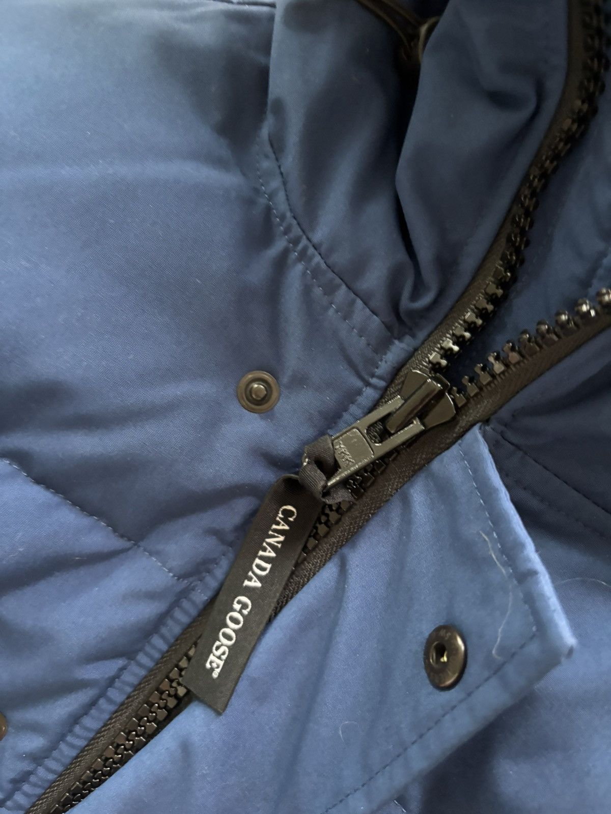 Canada Goose $1495 Blue Carson Parka with Fur Size US M / EU 48-50 / 2 - 7 Thumbnail