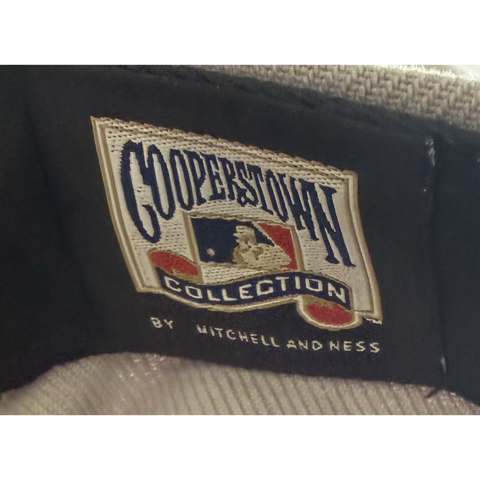 Mitchell & Ness Mitchell & Ness Angels Snapback Hat Cooperstown Gray/Navy Size ONE SIZE - 9 Thumbnail