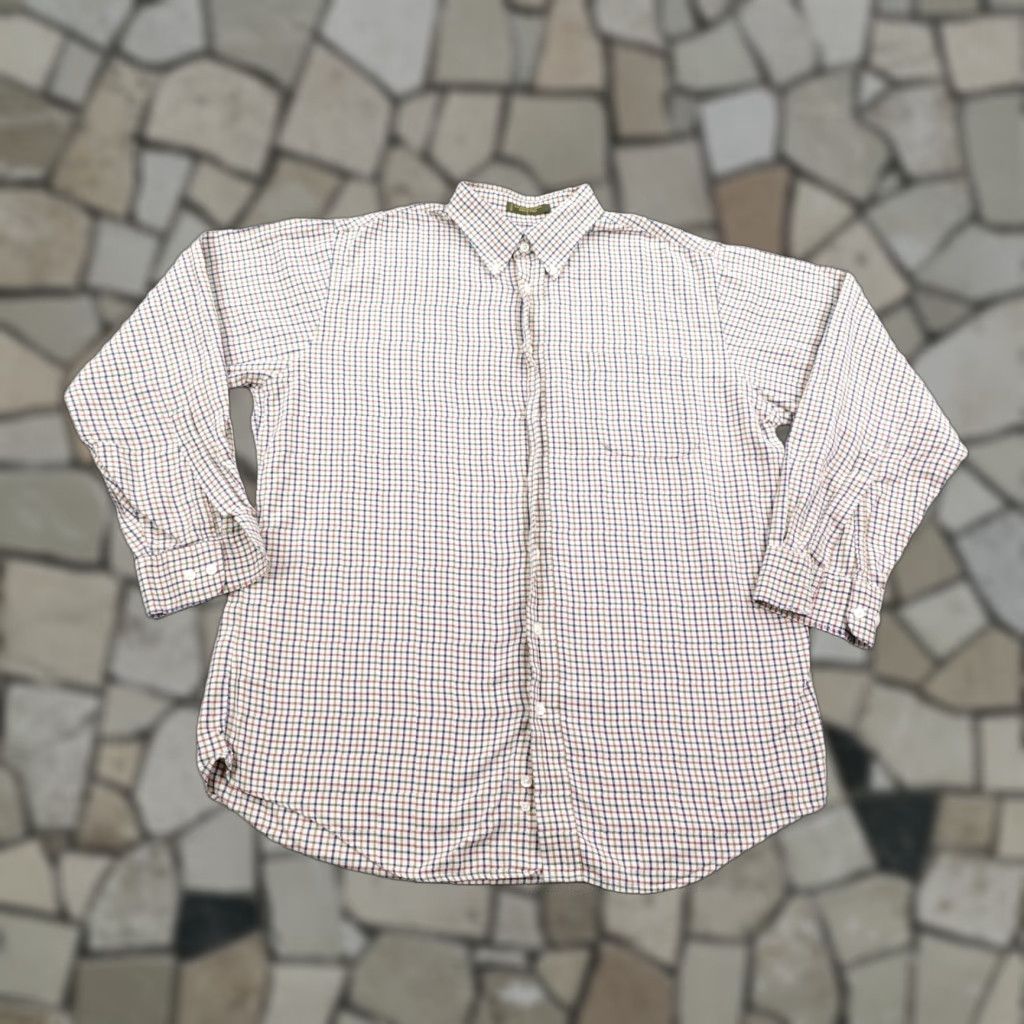 Orvis Orvis Shirt Mens Large Plaid Twill Wool Blend Button Up Signature Collection Multicolor Check Size US L / EU 52-54 / 3 - 1 Thumbnail