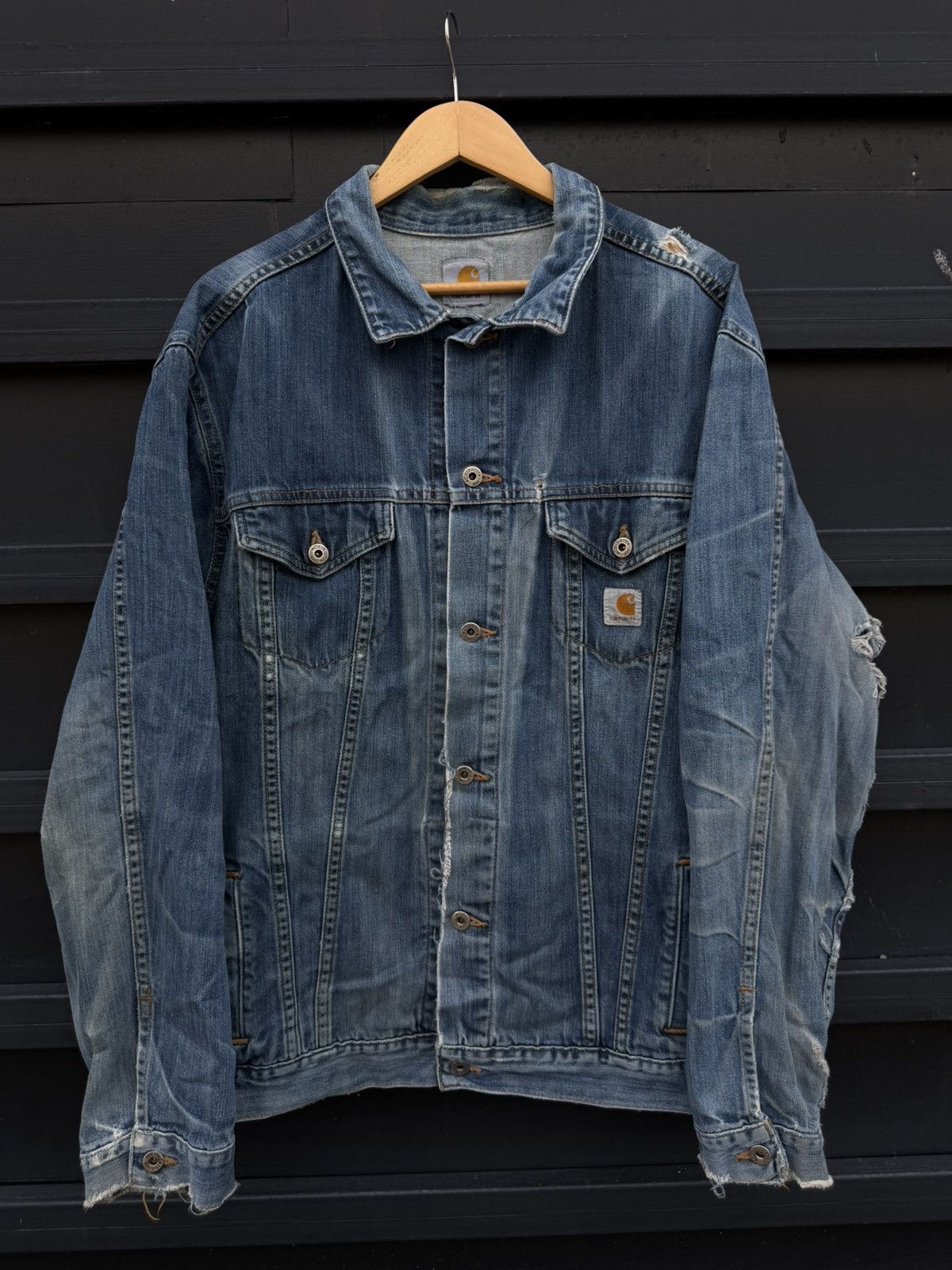Carhartt Denim Carhartt Jacket Size US XL / EU 56 / 4 - 1 Thumbnail
