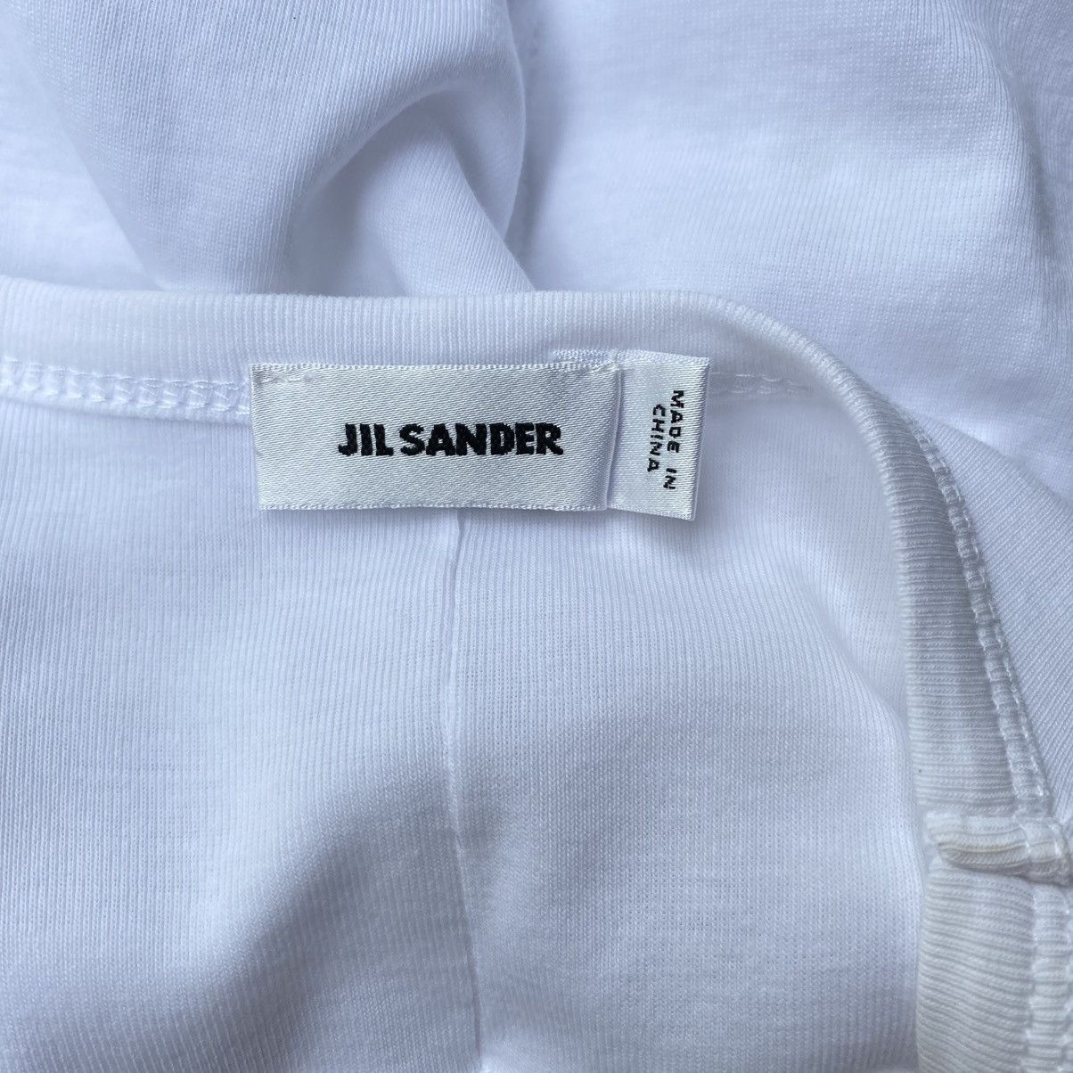 Jil Sander Jil Sander White Crew Neck Tee Size M / US 6-8 / IT 42-44 - 15 Thumbnail