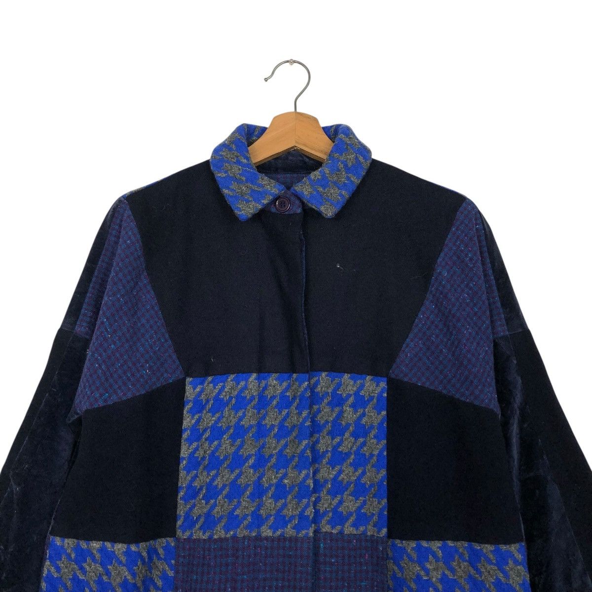 Japanese Brand 🔥VINTAGE CHORE JACKET INDIGO PATCHWORK DESIGN KAPITAL STYLE Size US M / EU 48-50 / 2 - 5 Thumbnail