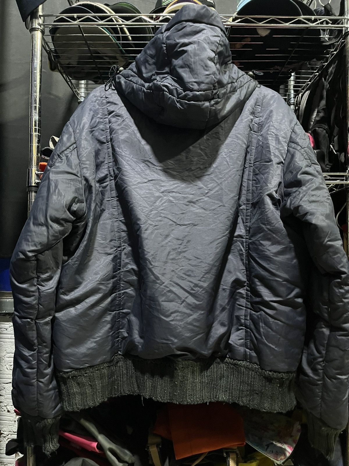 Moncler MONCLER Bomber Puffer Jacket Logo 90s Size US XL / EU 56 / 4 - 2 Thumbnail