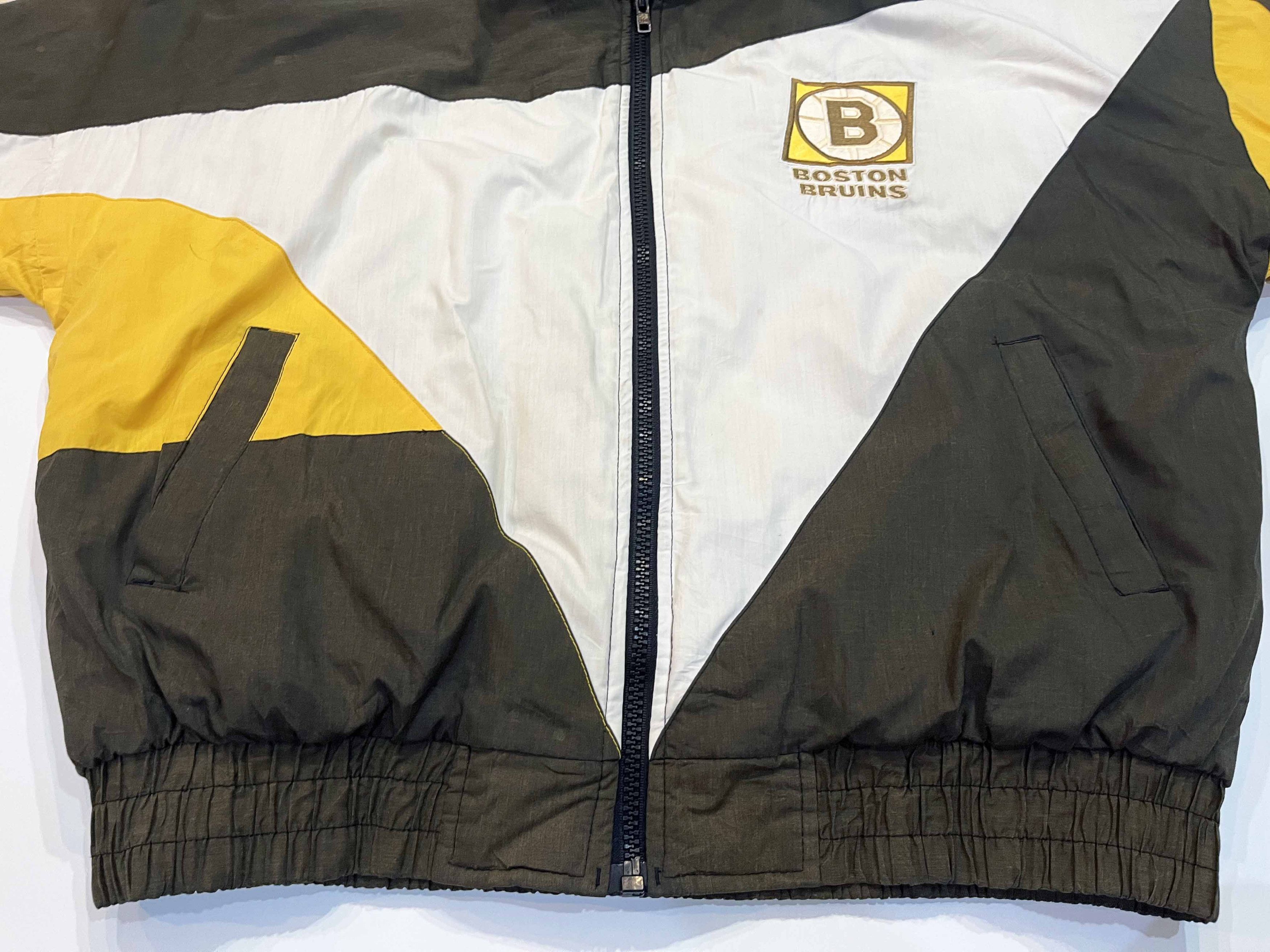 NHL × Pro Player × Vintage Vintage Pro Player NHL Boston Bruins Hockey Full Zip Puffer Size US XL / EU 56 / 4 - 5 Thumbnail