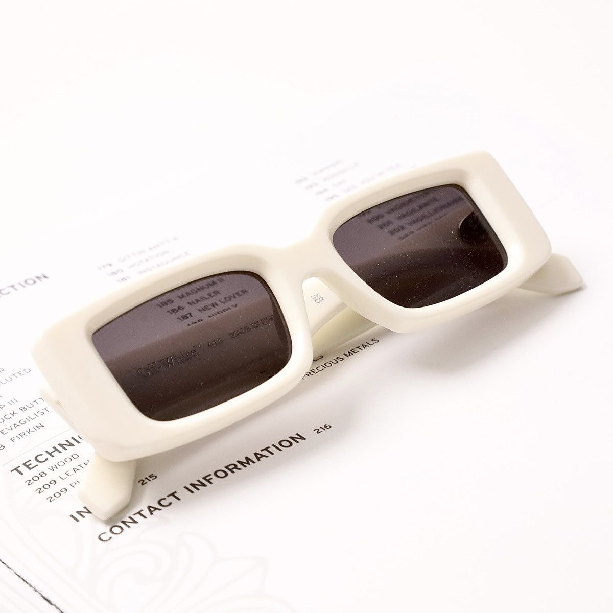 Off-White OFF WHITE ARTHUR SS24 SUNGLASSES Size ONE SIZE - 6 Thumbnail