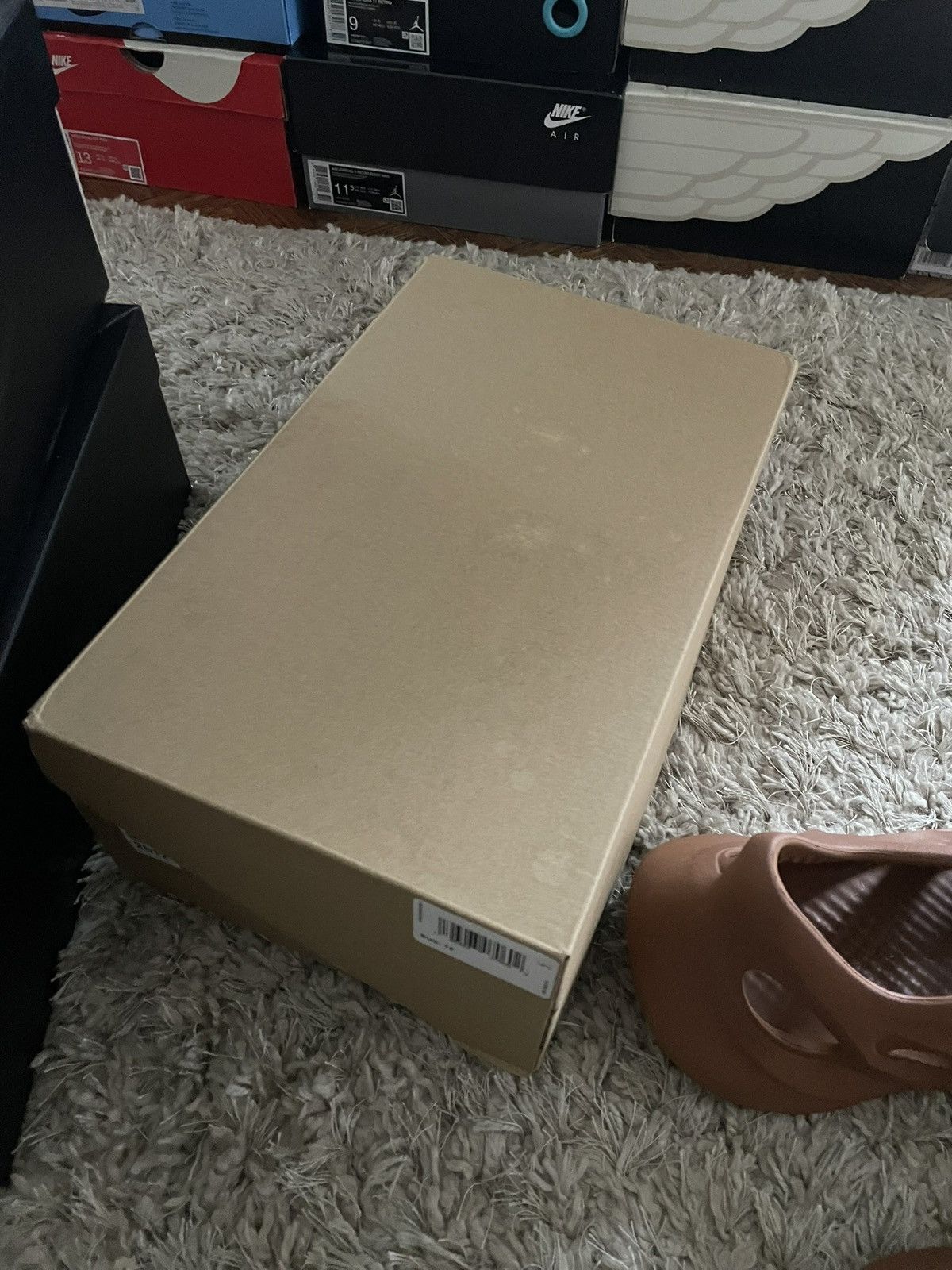 Adidas Adidas Yeezy Foam Runner Clay Red Size US 12 / EU 45 - 9 Thumbnail
