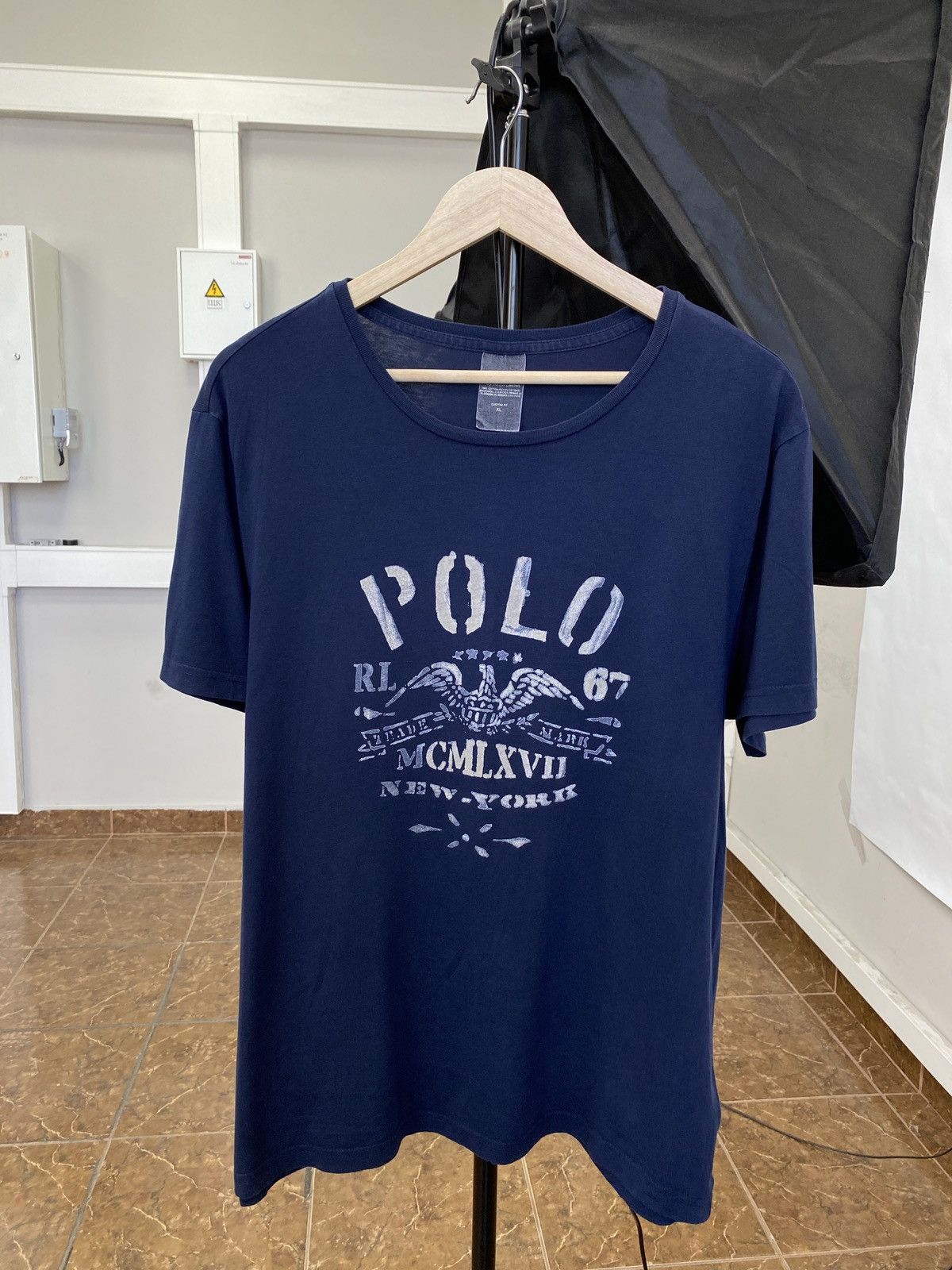 Polo Ralph Lauren × Ralph Lauren 🇺🇸 Vintage 90s Polo Ralph Lauren t-shirt retro rare hype Y2K Size US XL / EU 56 / 4 - 1 Thumbnail