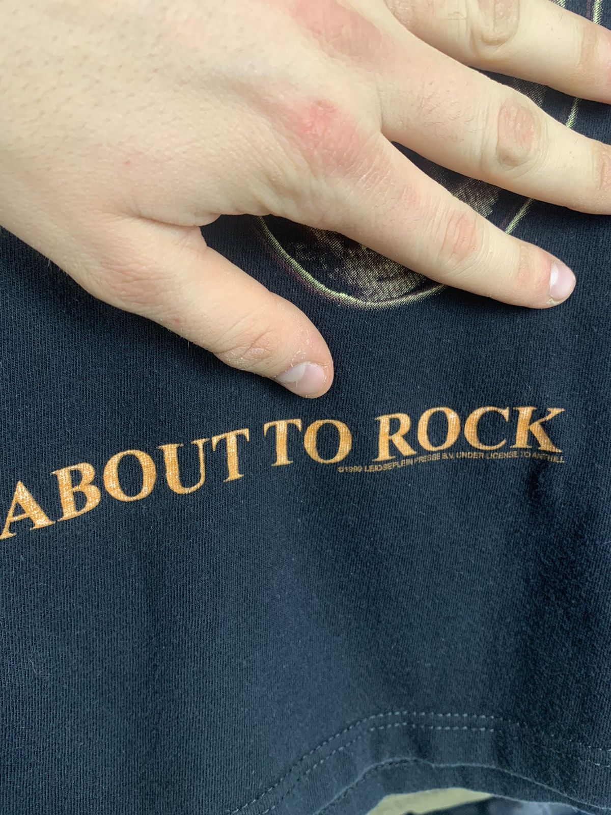 Vintage 1999 AC DC For Those About To Rock T-shirt