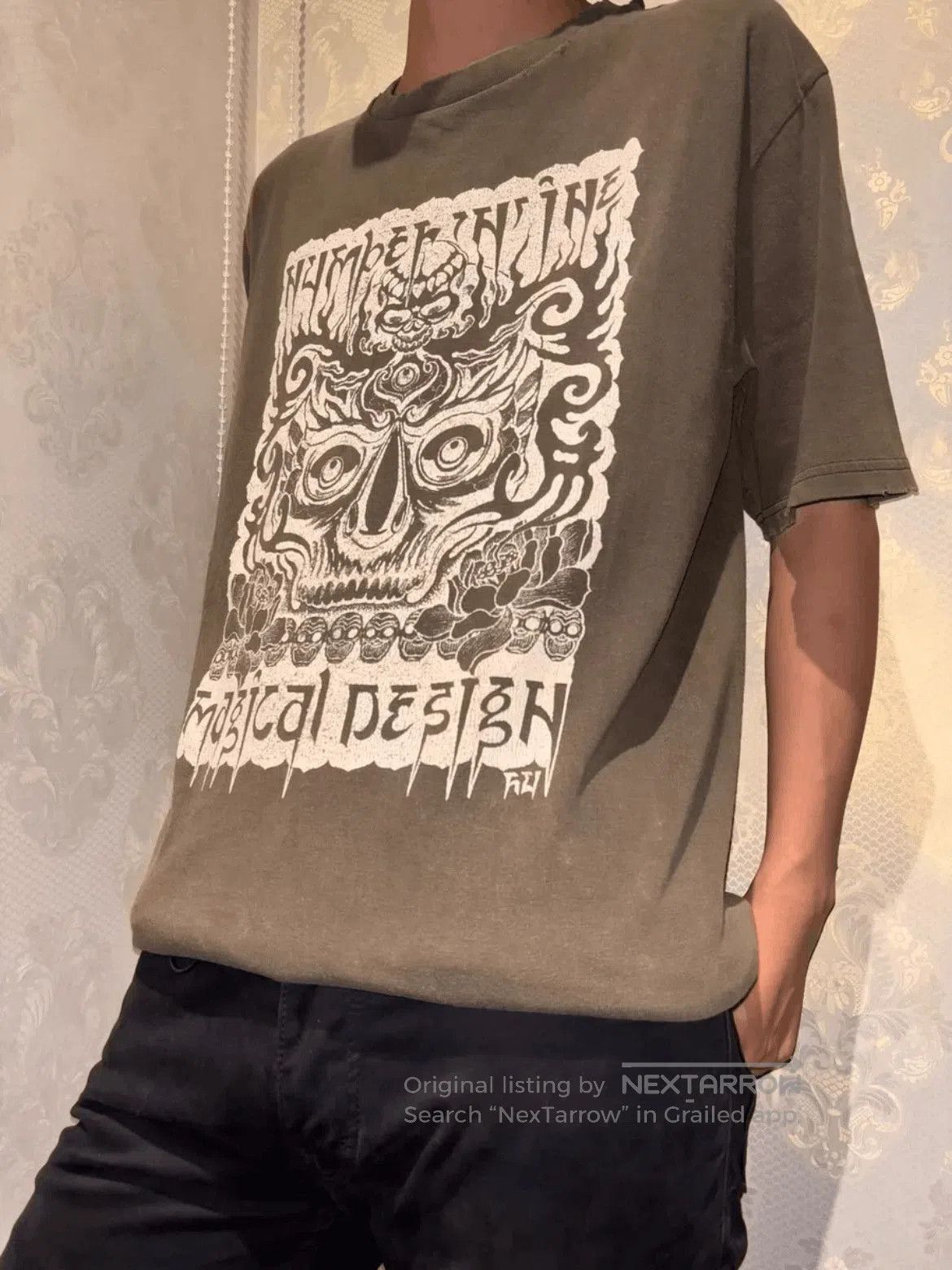 Number (N)ine Sz 5 Number Nine x Magical Design 04AW Pattern Tee. Size US L / EU 52-54 / 3 - 4 Thumbnail