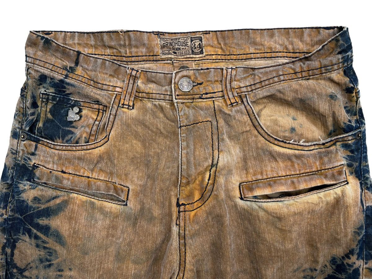 Japanese Brand Grino House Distressed Elastic Pants 34x33 Size US 35 - 6 Thumbnail