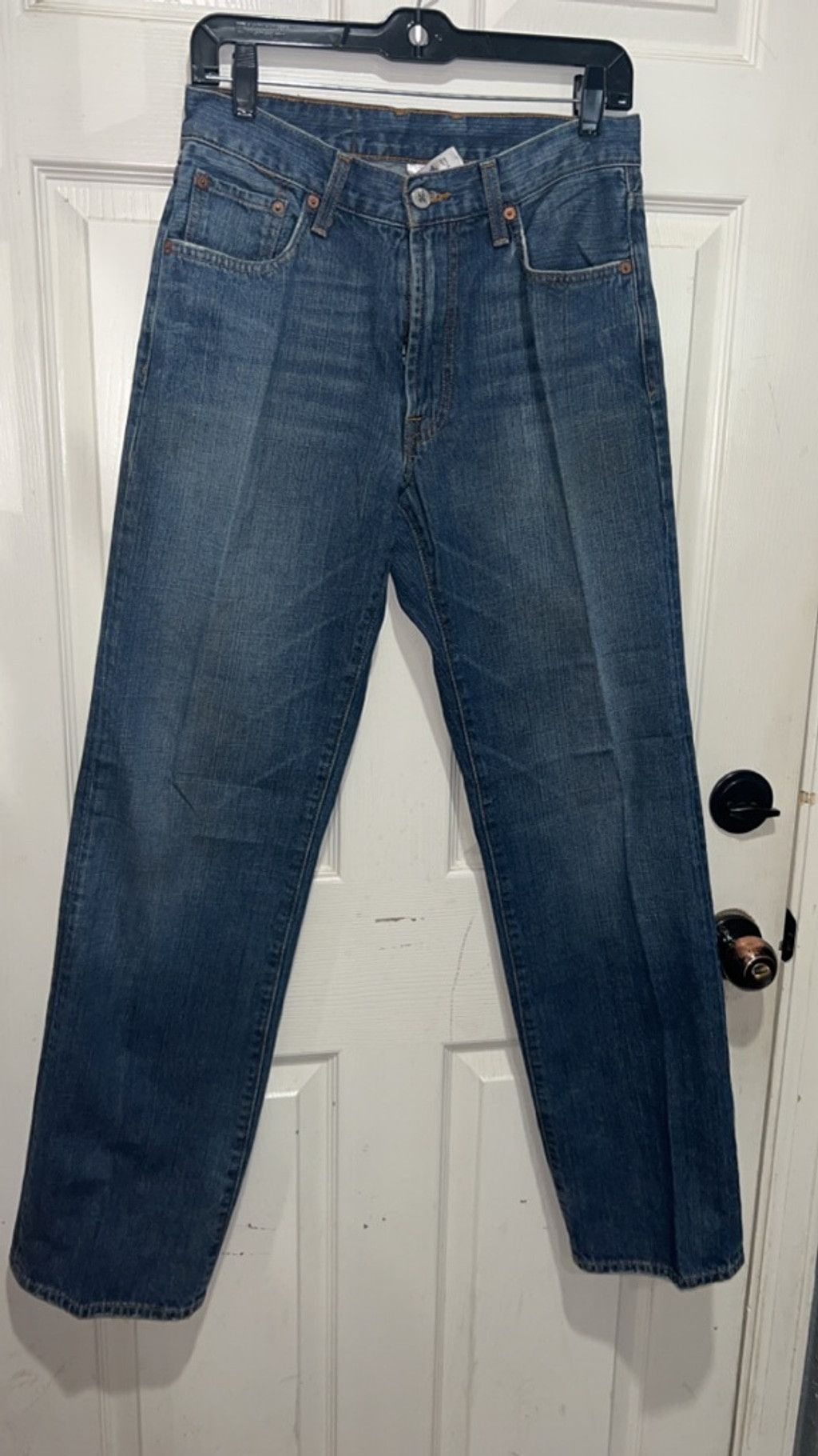 Lucky Brand Men's Lucky Brand Blue Straight Jeans Waist 30 Size US 30 / EU 46 - 1 Thumbnail