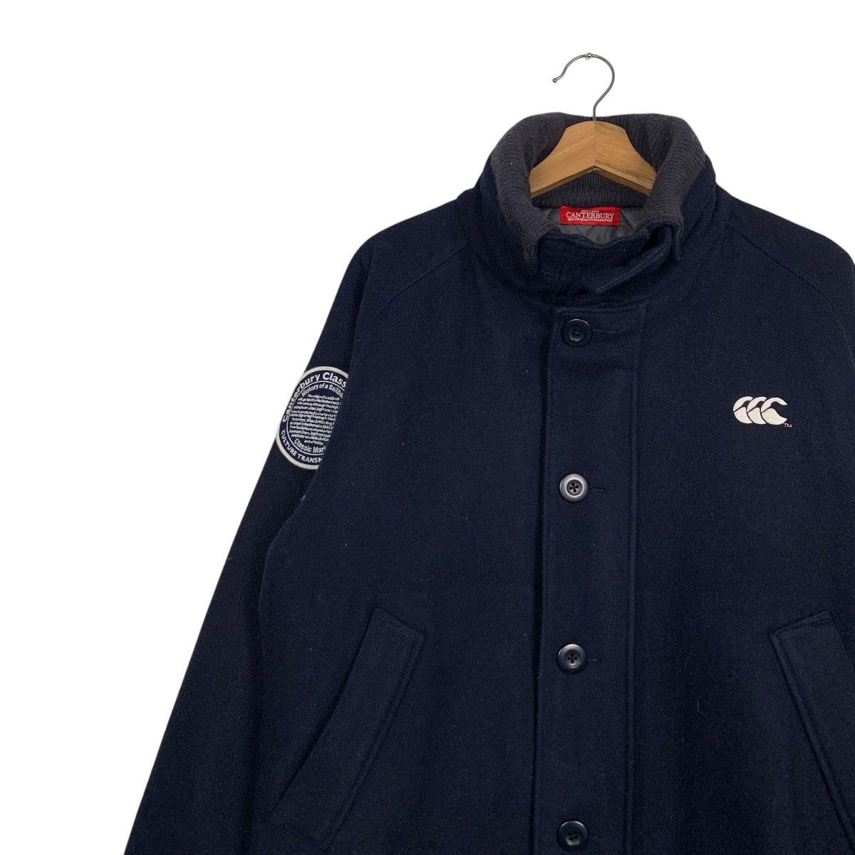 Canterbury of New Zealand CANTERBURY Small Logo Turtleneck Jacket #2677-C120 Size US M / EU 48-50 / 2 - 6 Thumbnail