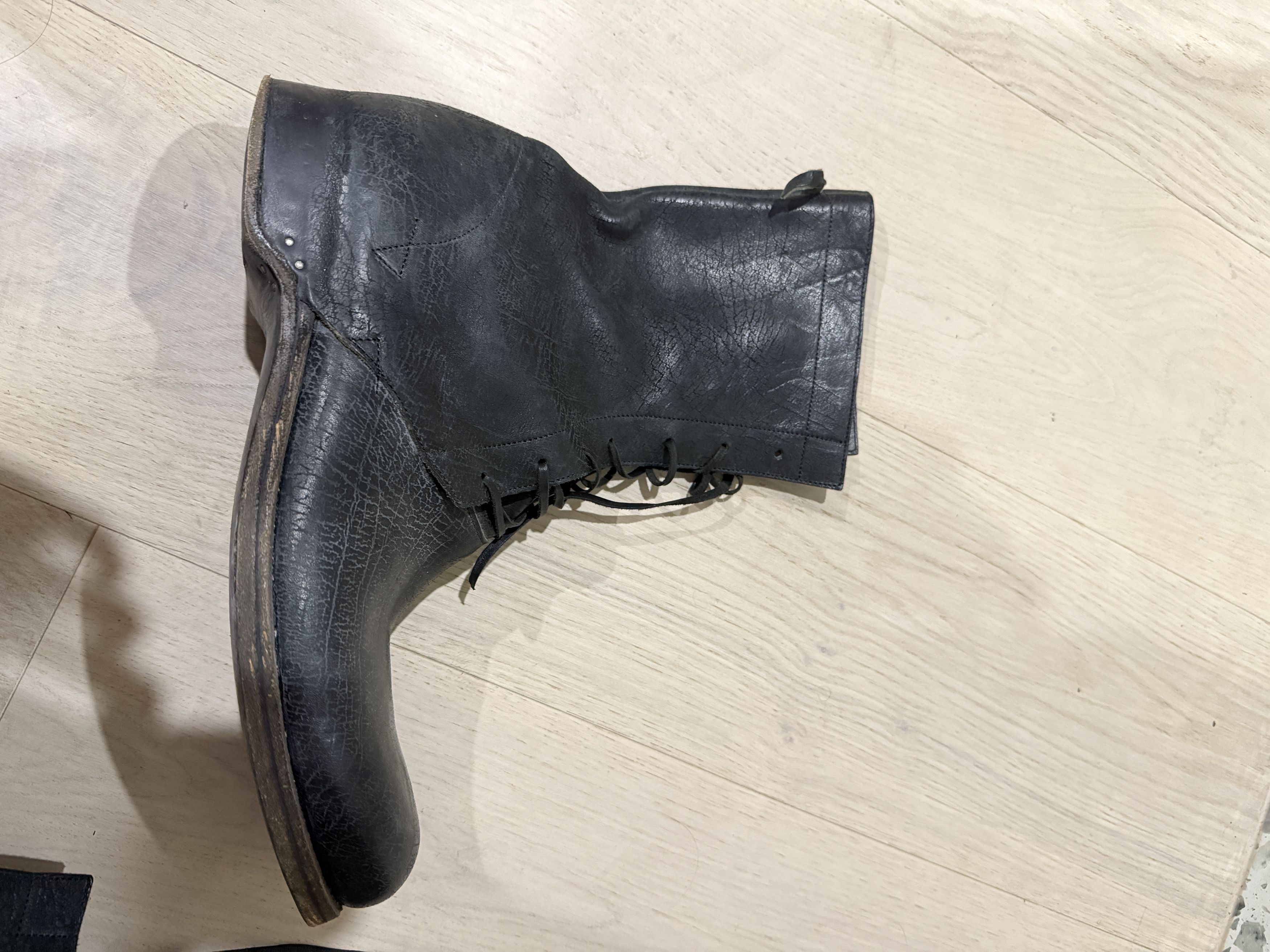 Individual Sentiments IS - 7 HOLE BOOTS _ IS_S12_OU_CCC1 Size US 11.5 / EU 44-45 - 5 Thumbnail