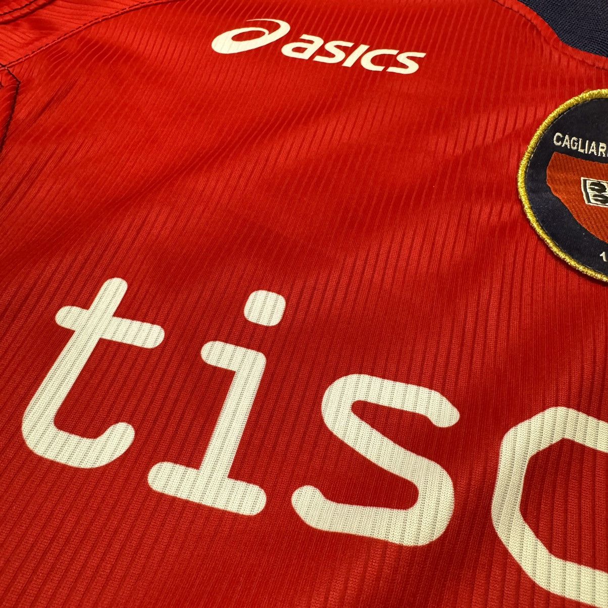 Asics Cagliari 06/07 ASICS home shirt Size US L / EU 52-54 / 3 - 5 Thumbnail