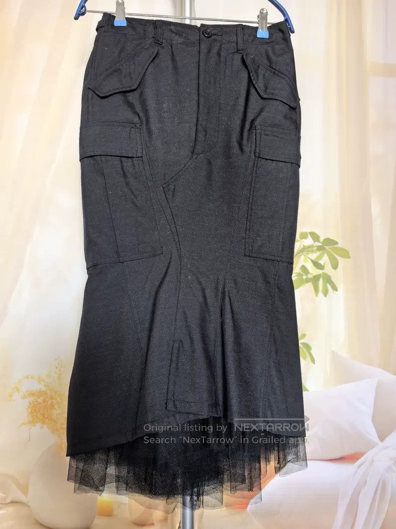 Junya Watanabe Junya Watanabe size S Gauze Work Skirt Size 23" - 4 Thumbnail