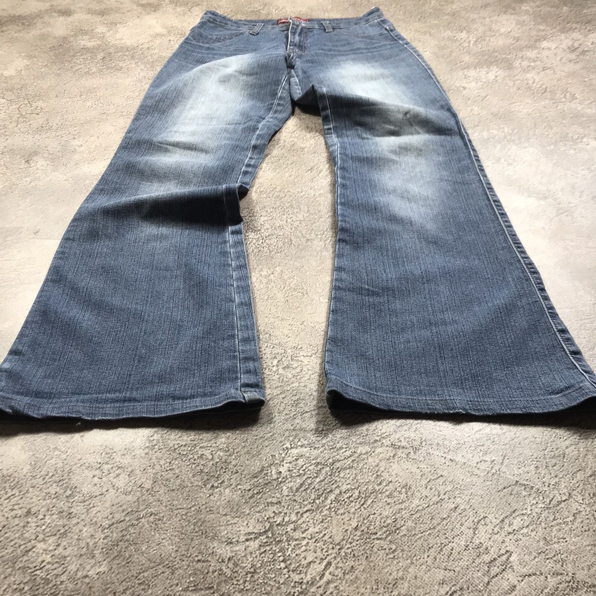 Japanese Brand Vintage Faded Japan 90s Distressed Denim Jeans Spring Pants Size 27" / US 4 / IT 40 - 1 Thumbnail